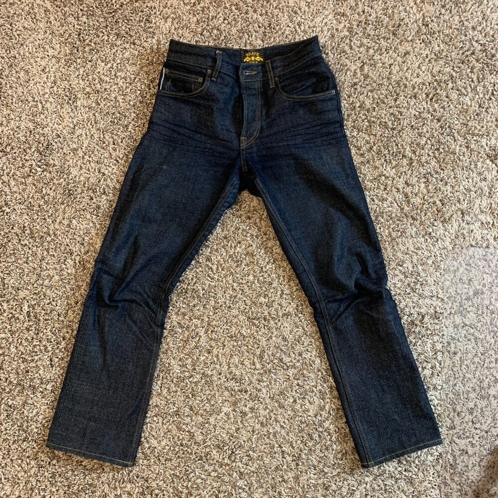 Men's Bootcut Jeans - Dark Blue